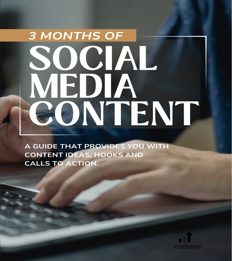 3 Months of Social Media Content