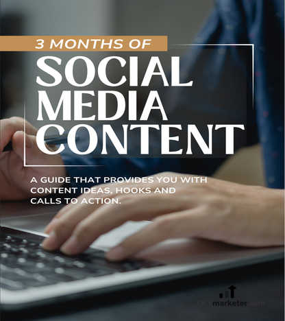 3 Months of Social Media Content