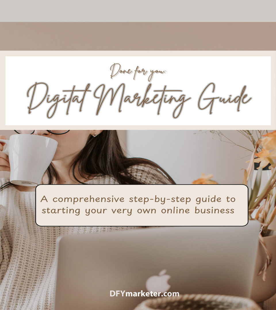 Done-for-You Digital Marketing Guide and Template