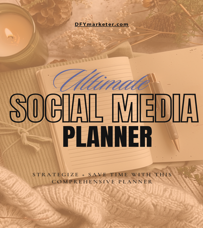 The Ultimate Social Media Planner