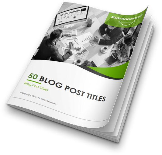 50 BLOG POST TITLES