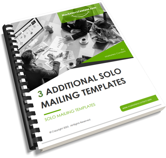 3 SOLO MAILING TEMPLATES